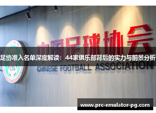 足协准入名单深度解读：44家俱乐部背后的实力与前景分析